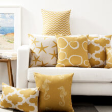 housse de coussin élégante