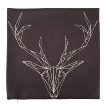 Tête de cerf – Housse de coussin Cerf créatif housse de coussin tête de cerf