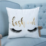 housse de coussin couleur or