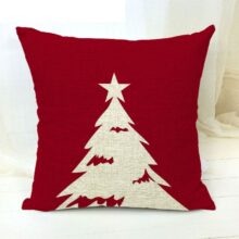 Collection – Housse de coussin Rouge Noël Housse de coussin noël sapin de de noël
