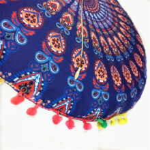 Housses de coussin Ponpon Hippies