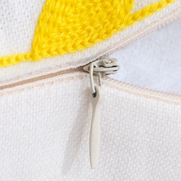 Housse de Coussin Nordique Jaune