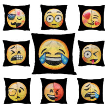 Housse de coussin Smileys