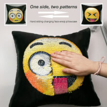 Housse de coussin Smileys