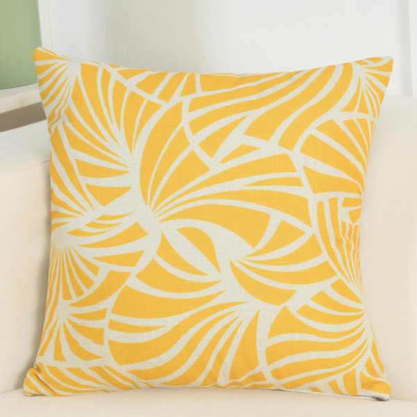 Housse de coussin Yellow Style Housse de coussin Yellow Style
