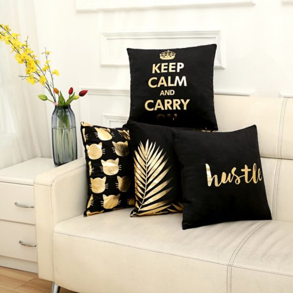 coussin keep calm and carry