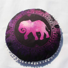 Housse de coussin Éléphant indien Housse de coussin Éléphant indien