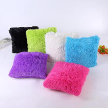 Housse de coussin moumoutte