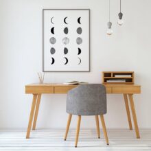 Affiche face de lune Affiche face de lune