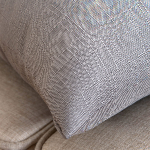 Housse de coussin couleur