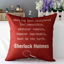 Housse de coussin Sherlock Housse de coussin Sherlock