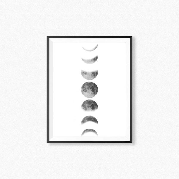 Affiche face de lune Affiche face de lune