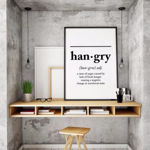 Affiche Hangry Affiche Hangry