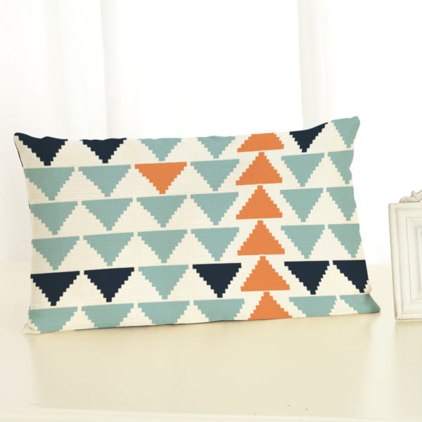 Housse de coussin 3D style scandinave