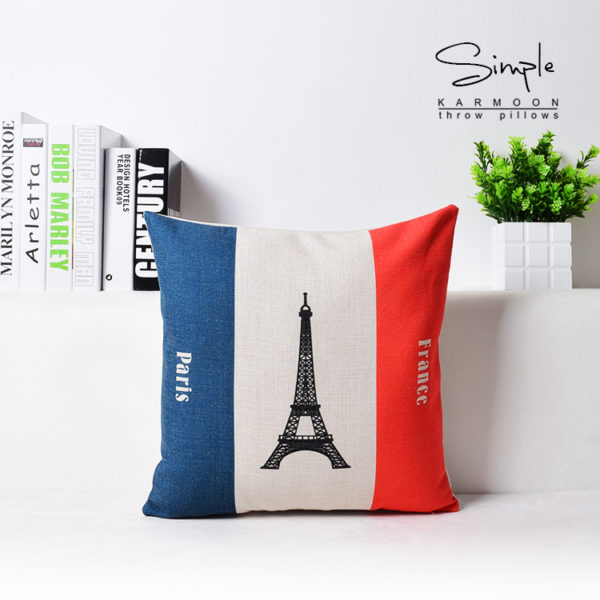 Housse de coussin Paris