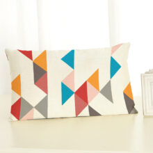 Housse de coussin 3D style scandinave