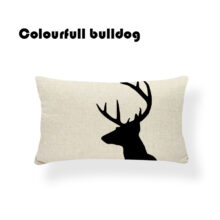Housse de coussin bulldog Housse de coussin bulldog