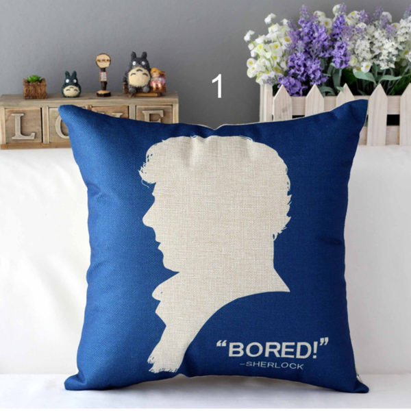 Housse de coussin Sherlock Housse de coussin Sherlock