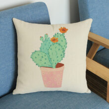 Housses de coussin rectangulaire Cactus Wild