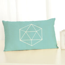 Housse de coussin 3D style scandinave