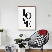 Affiche Love Affiche Love