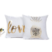 Collection housse de coussins dorés Collection housse de coussins dorés