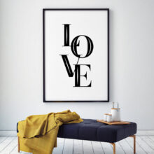 Affiche Love Affiche Love