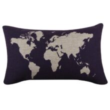 Housse de coussin World Map