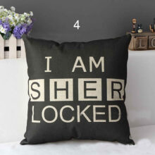 Housse de coussin Sherlock Housse de coussin Sherlock