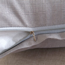 Housse de coussin couleur
