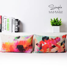 Housses de coussin colorés Housses de coussin colorés