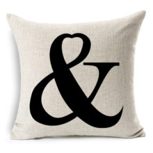 Housse de coussin Mme & M Housse de coussin Mme & M 2