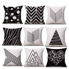 Housses de Coussin Black Line Collection black line 1