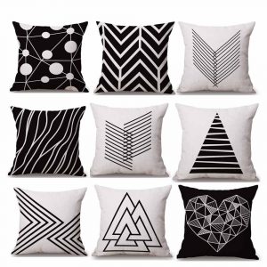 Housses de Coussin Black Line Collection black line 1