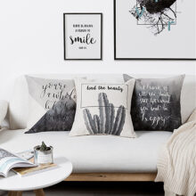 Collection black cactus