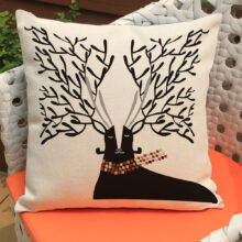 Housse de coussin le grand cerf Housse de coussin le grand cerf 4