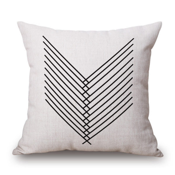 Housses de Coussin Black Line Collection black line 4