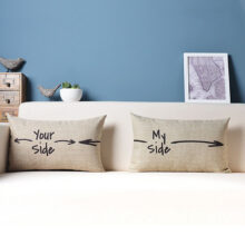 Housse de coussin M & Madam