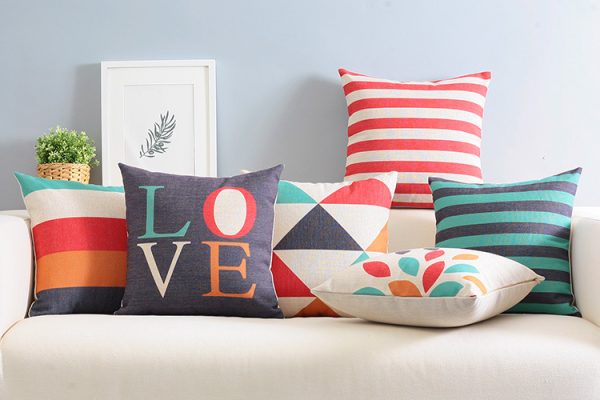 housse de coussin colors