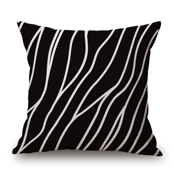 Housses de Coussin Black Line Collection black line 6