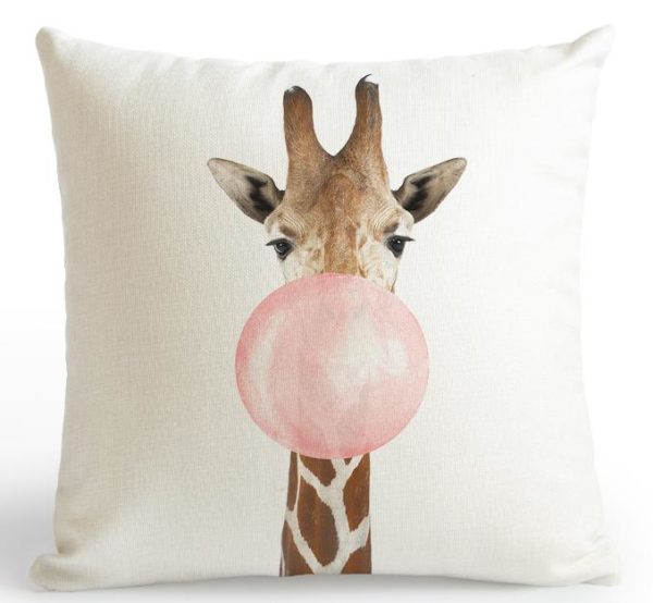 Housse de coussin Rose Bubble