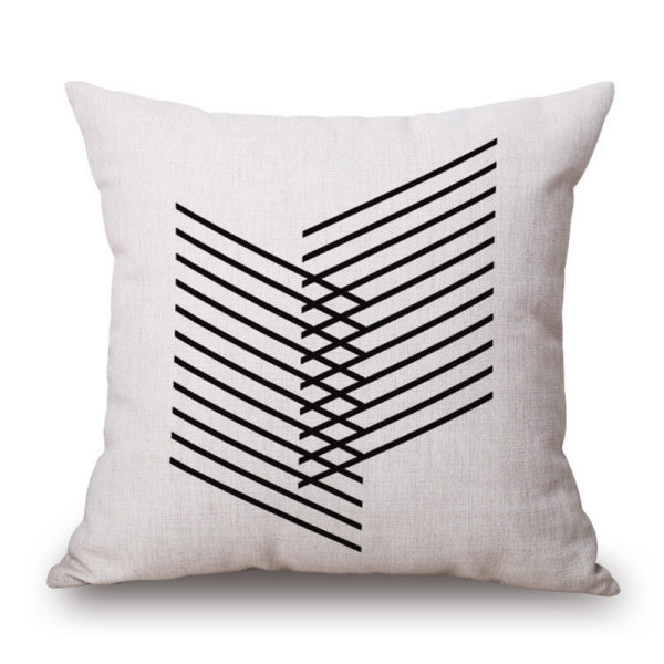 Housses de Coussin Black Line Collection black line 5