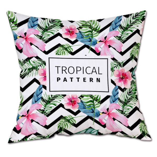 Housse de Coussin tropical picture Coussin tropical picture 5