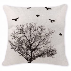 Collection housse de coussin black hood Collection housse de coussin black palm 1