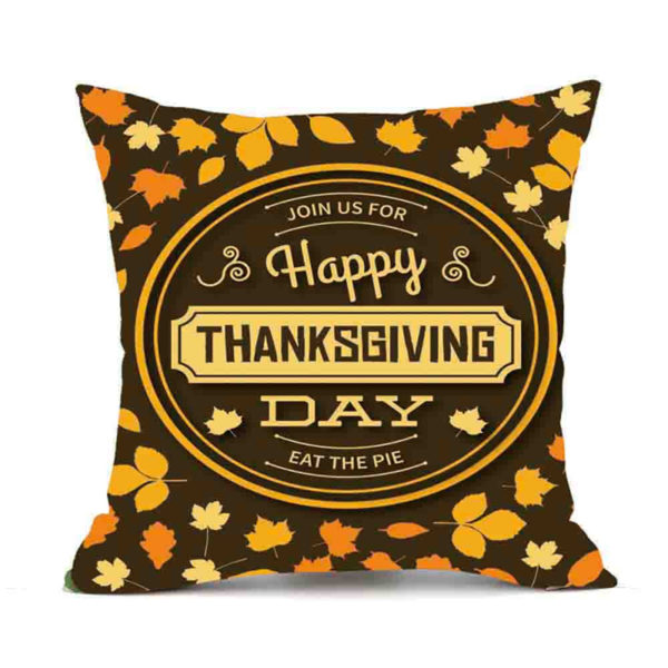 Housse de coussin happy time 4