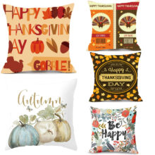 Housse de coussin happy time 5