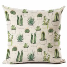 Collection Housse de coussin Cactus print