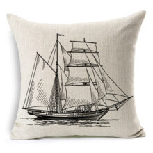 Collection Housse de coussin le Marin blanc