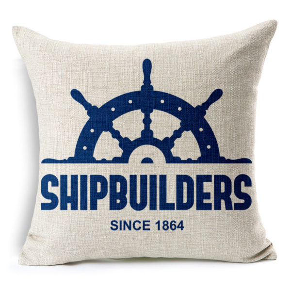 Collection Housse de coussin le Marin blanc 2