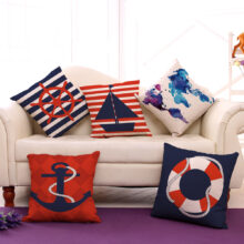 Collection housse de coussin Marin d’ancrage Collection coussin Marin d'ancrage